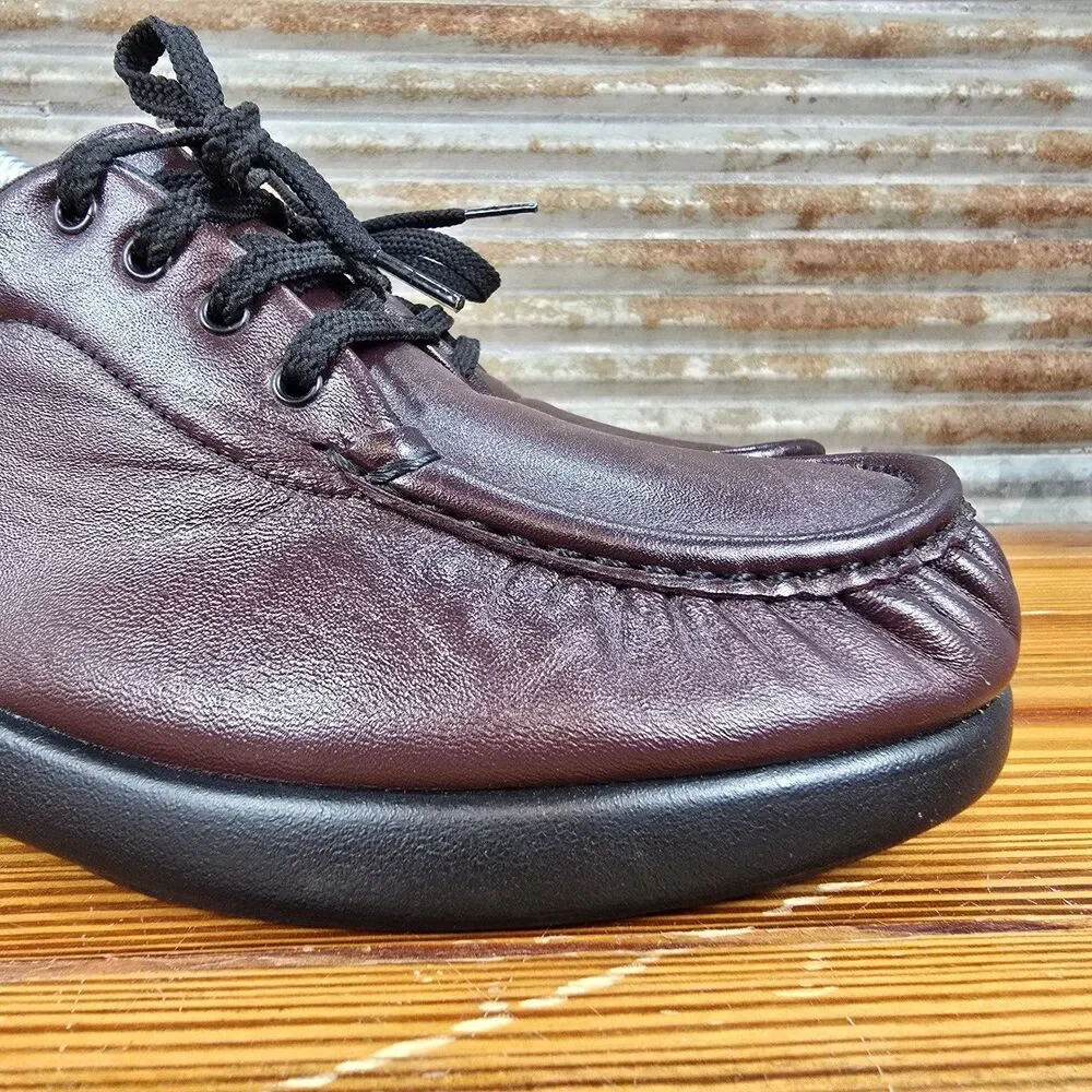SAS Women's Take Time Lace Up Loafer Comfort Shoes 10.5W Pristine!